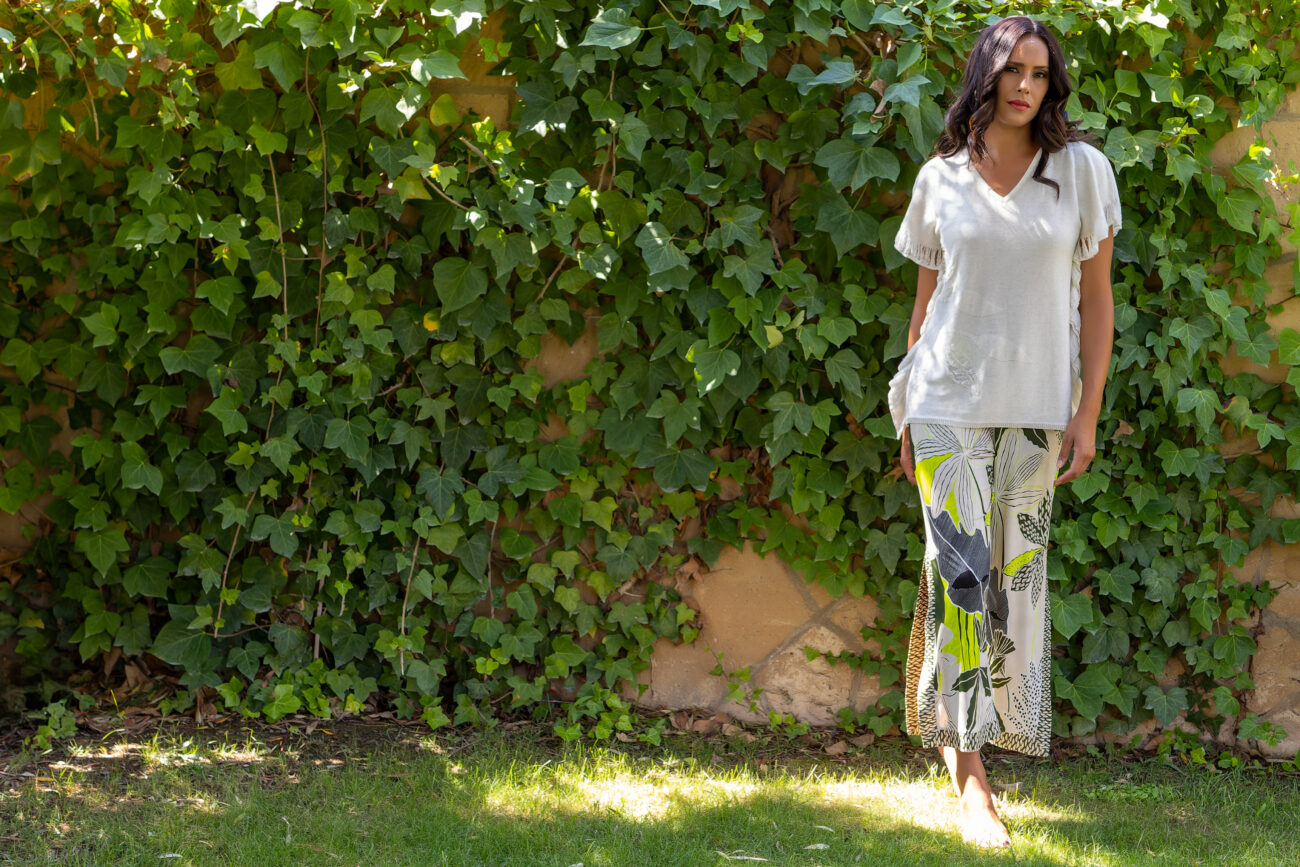 BipBip - Moda española y tienda de ropa para mujer PANTALÓN DE PUNTO DE VISCOSA ESTAMPADO